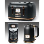 Cafeti�re vintage 1. 4 l 1000w - grille - pain retro 4 tranches 1800w - bouilloire vintage 1. 7l - 2200w ...