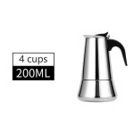 Cafetire2 - 4 - 6 - 9 - 12 tasses cuisinire cafetire inox haut italien moka expresso cafeteira expresso ...