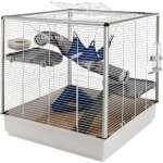 Cage pour furet rat ou chinchilla - ferplast - furet extra large - cubique - 80x75x86. 5cm Cage pour furet rat ou chinchilla - ferplast - furet extra large - cubique - 80x75x86. 5cm