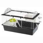 Cage - ferplast - casita 80 - 78 x 48 x h 50 cm - noir