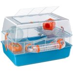 Cage - ferplast - duna fun - 55 x 47 x 37, 5 cm - bleu