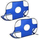 Cage de foot portable lot de 2 pcs but de football pliable cage de football pop up 2 en 1 but dentrainement ...