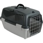 Cage gulliver 1 porte mtal taille 32 x 48 x 31 cm transport pour chien max 6 kg - animallparadise
