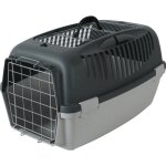 Cage gulliver 3 portes mtal 40 x 61 x 38 cm transport pour chien max 12 kg - animallparadise