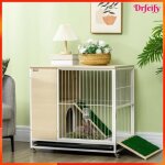Cage � lapin - akozon - 8522 - sur roulettes avec freins - toit ouvrant - plateau amovible 78x525x765 ...