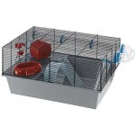 Ferplast milos cage far west pour hamsters et souris ? bac plastique roue et accessoires