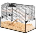 Cage - neo panas - gerbille - noir - 52 cm - plastique et mtal - intrieur