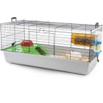 Cage - nero 3 - bleu marine - pour lapin - 100 cm