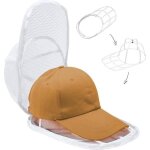 Cage de nettoyage pour chapeaux - noname - support pliable - plastique - jaune - rangement int�rieur