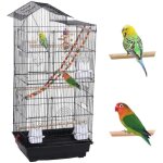 Cage � oiseaux avec jouets poign�e cage pour perruche calopsitte ins�parable canari mandarin 46 x 355 ...