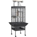 Cage  oiseaux - non spcifi - modle sur pied - 665 x 656 x 1565 cm - pour perruches - intrieur