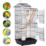 Cage oiseaux voli�re portable design pour perruche perroquet canari facile � nettoyer