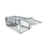 Pige  souris rats mulots nasse  rats rongeurs cage de capture rutilisable 27 x 14 x 115 cm en acier ...