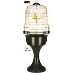 Cage ronde pour perroquet ferplast max 6 -  53 cm x h 160 cm - quipe avec pied et accessoires