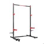 Cage � squats - duoku - sj7200f - largeur 148?158 cm - charge 445 kg - 22 positions r�glables