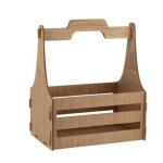 Cagette � bouteilles bois 25. 5x31x17. 2cm nature beige ivoire cr�me �cru naturel taupe