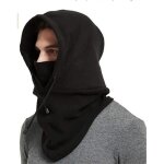 Cagoule Épaisse à double couche bonnet en polairecapuche coupe - vent et chaudemasque ski protège - nuque ... Cagoule Épaisse à double couche bonnet en polairecapuche coupe - vent et chaudemasque ski protège - nuque ...