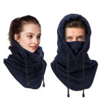 Cagoule masque de ski hiver coupe - vent masques polaire chapeau multifonction. 1 article.