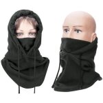 Cagoule - non spcifi - cagoule pleine couverture - tissu polaire - couleur noir - hiver