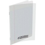 Cahier - conquerant - 140 pages - 90 g - couverture polypropylne - format 17 x 22 cm