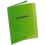 Cahier - conquerant - 24 x 32 cm - 96 pages - grands carreaux - couverture en pp verte