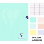 Cahier - 24x32(cm) - grands carreaux - 96 pages - couverture en polypro - sans spirale - clairefontaine ...