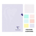 Cahier - 24x32(cm) - petits carreaux - 96 pages - couverture en polypro - sans spirale - clairefontaine ...