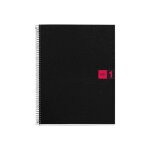 Cahier a4 - miquelrius - 1 basic rouge - 160 pages - petits carreaux - reliure spirale Cahier a4 - miquelrius - 1 basic rouge - 160 pages - petits carreaux - reliure spirale