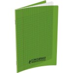 Cahier - conquerant - 140 pages - seys - 90 g - couverture polypropylne vert - a4