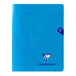 Cahier - clairefontaine - mimesys - 17 x 22 cm - 96 pages - 90g s�y�s - bleu