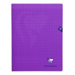 Cahier - clairefontaine - mimesys - 24 x 32 cm - 48 pages - 90g sys - violet