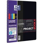 Cahier - oxford - projectbook - 200 pages - 4 sections - polypropylène - seyès Cahier - oxford - projectbook - 200 pages - 4 sections - polypropylène - seyès
