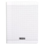 Cahier piqué - clairefontaine - 8000 polypro - incolore - 24x32cm - 192 pages - 90g / m² Cahier piqué - clairefontaine - 8000 polypro - incolore - 24x32cm - 192 pages - 90g / m²