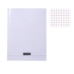 Cahier piqu� - clairefontaine - 8000 polypro - 17x22cm - 192 pages - 90g / m�