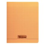 Cahier piqu - calligraphe - 17x22 cm - 48 pages - 90g - orange