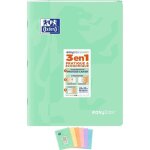 Cahier - oxford - easybook pastel - 96 pages - 24x32 cm - grands carreaux seys