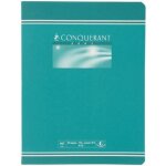 Cahier - conquerant - m - budget - 96 pages - 17x22 cm - grands carreaux - 70g / m�