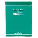 Cahier - conquerant - petit carreaux 24x32 - 96 pages - 70g - vert