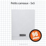Cahier - 17x22(cm) - petits carreaux - 96 pages - couverture en polypro - sans spirale - clairefontaine ... Cahier - 17x22(cm) - petits carreaux - 96 pages - couverture en polypro - sans spirale - clairefontaine ...
