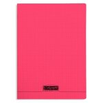 Cahier polypro rouge calligraphe 24x32 48p petits carreaux 5x5 90g Cahier polypro rouge calligraphe 24x32 48p petits carreaux 5x5 90g