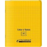 Cahier � rabats 24x32 96 pages s�y�s polypro jaune