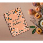Cahier de recettes de ptisseries a5  remplir livre de recettes cadeau nol femme