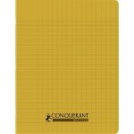 Cahier recyclé et recyclable 96 pages seyès 90 g couverture polypropylène jaune format 17 x 22 cm conquerant ... Cahier recyclé et recyclable 96 pages seyès 90 g couverture polypropylène jaune format 17 x 22 cm conquerant ...