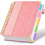Cahier � spirale � couverture rigide 157 x 208 cm avec onglets et intercalaires amovibles 300 pages 5 ...
