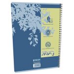 Cahier � spirales forever - format a4 (70 g - m2) - 180 pages � petits carreaux - couleurs assorties