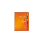 Cahier de texte - standard - spiral - couleur bleue - format standard - pratique pour lcole