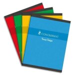 Cahier de travaux pratiques - conqurant - 17x22 - grands carreaux - seys - 96 pages