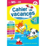 Cahier de vacances 2023 de la ms vers la gs 4 - 5 ans