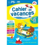 Cahier de vacances 2023 de la ps vers la ms 3 - 4 ans