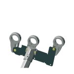 Support satellite - cahors - 0914517 - 3 lnb - compatible astra 192 et 282 - hotbird 13